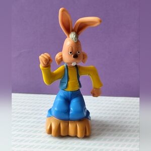 3/$20💗2006 Dylan Rabbit 4.5" McDonald's Movie  Figure Doogal Magic Roundabout